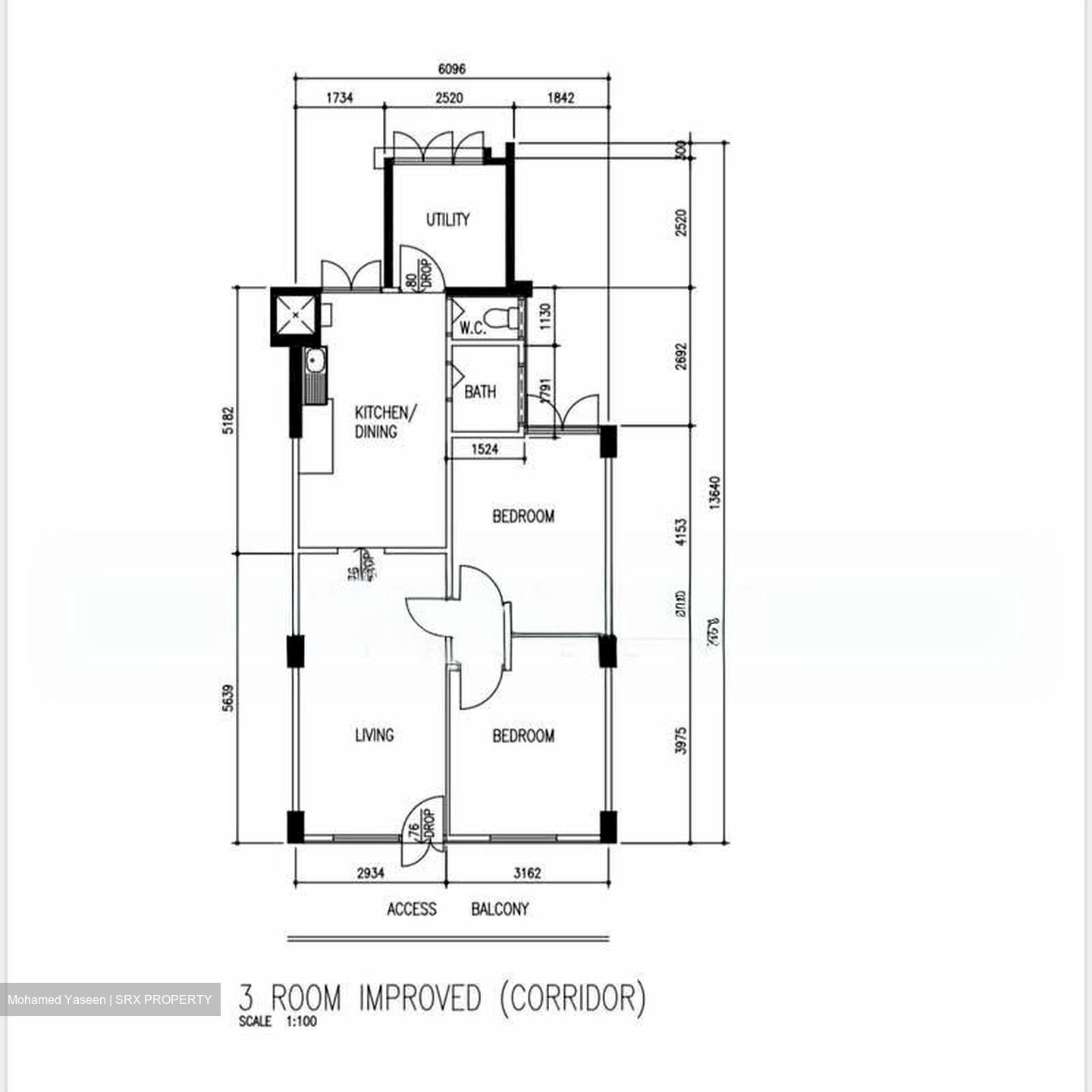 Blk 58 Marine Terrace Haven (Marine Parade), HDB 3 Rooms #579294331